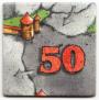 Bodová karta 50/100 -1. rozšíření (Carcassonne 1)