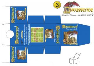 Carcassonne: Princezna a drak krabička