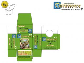 Carcassonne: Mosty a hrady (Nová edice) krabička