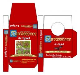 Carcassonne: Spiel 14 (Nová edice) krabička