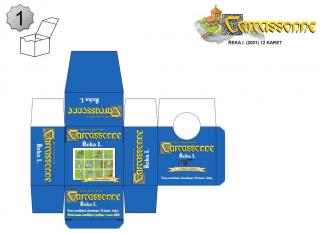 Carcassonne: Základní hra + Řeka I krabička