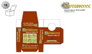 Carcassonne: Směrová (větrná) růžice II krabička