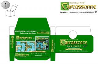 Carcassonne: Minirozšíření Amazonka krabička