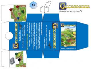 Carcassonne 3: Základní hra krabička