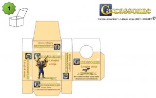 Carcassonne 3: Létající stroje krabička
