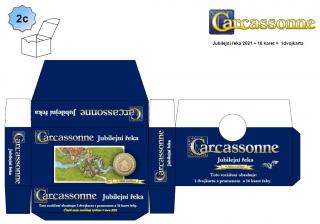 Carcassonne: Řeka Jubilejní edice 20 let krabička