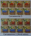 Bodová karta 50/100 -1. rozšíření (Carcassonne 3) Screenshot